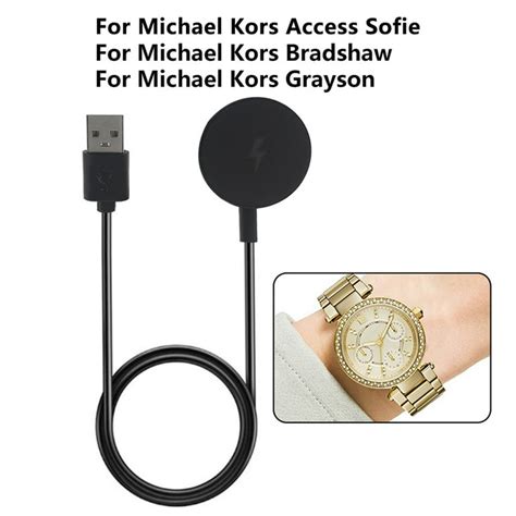 michael kors smartwatch charger|michael kors grayson smartwatch charger.